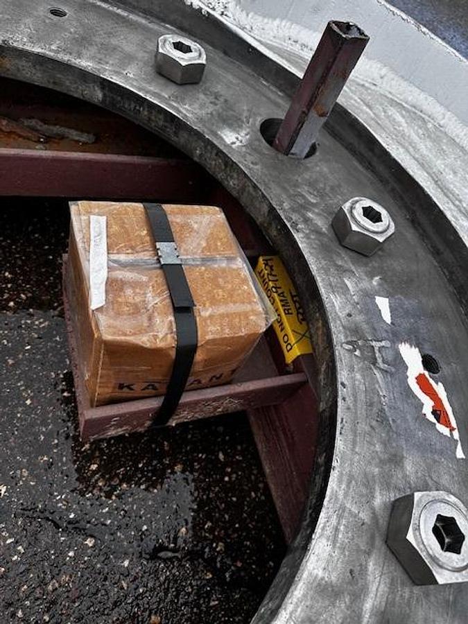 Refurbished Kadant BC Vortech Vokes Rotor Size 81.6