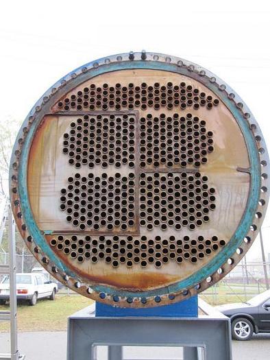Used 1360 Sq-Ft. T-316-L Shell & Tube Heat Exchanger