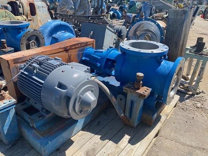 Used Goulds 12x12 Axial Flow Pumps with Base & Motors