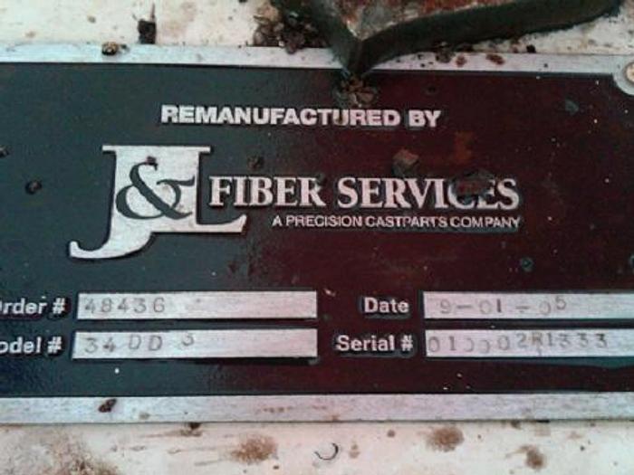 Used Beloit 34 inch DD3000 Refiner (Rebuilt) – SOLD!