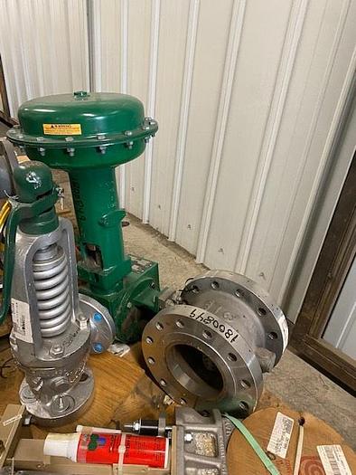 Fisher 6" V300 Control Ball Valve