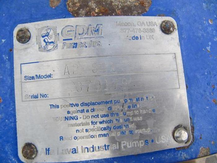 Used Alfa Laval Model AP 801 Positive Displacement Pump – SOLD!