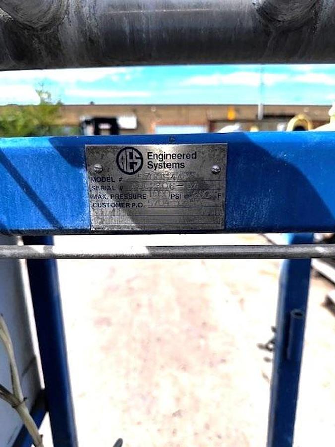 Used AES Eaton 4 Bank tubular Backwash Filter with Controls