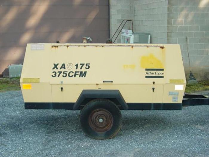 Used Atlas Copco XAS175 Portable Air Compressor