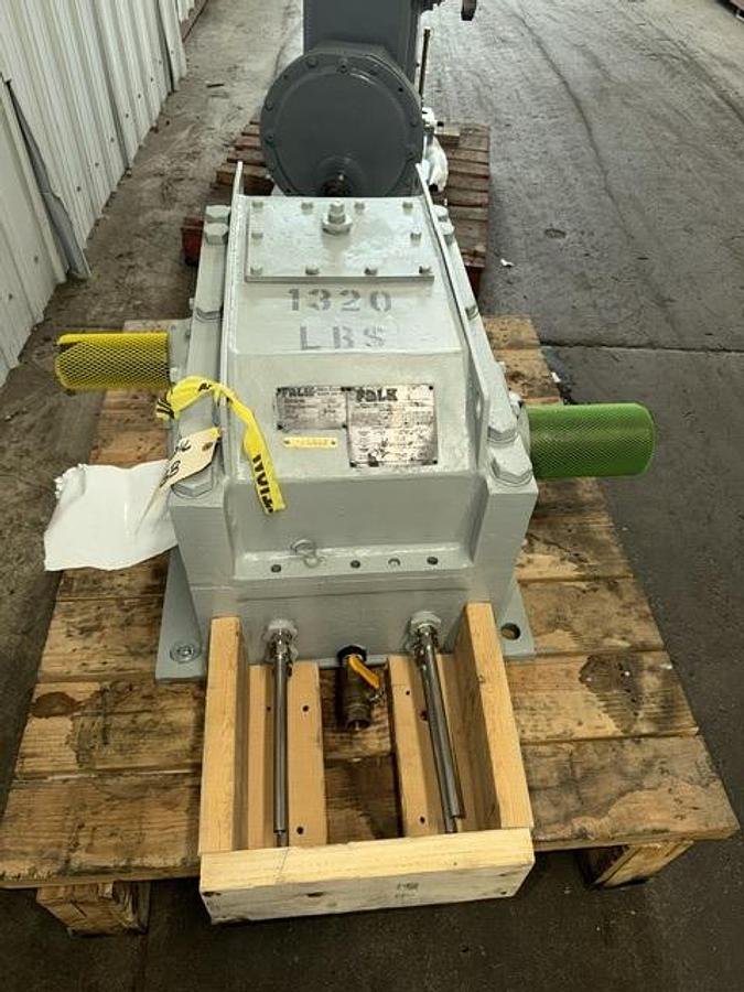 Refurbished Falk 385A-GR Gear Reducer 3.667 Ratio 400 HP Input Rpm 1185 Output Rpm 323.2