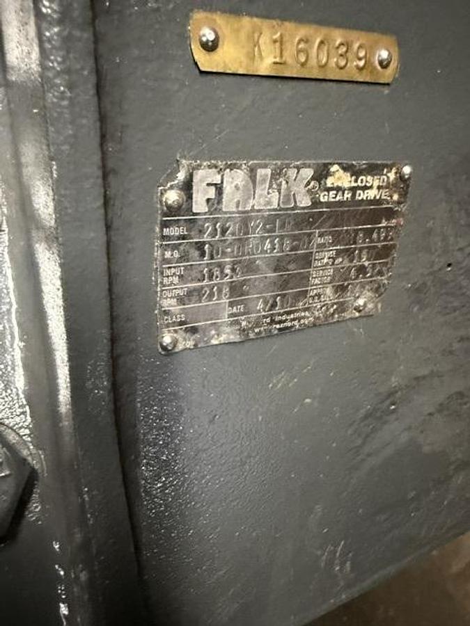 Refurbished Falk 2120Y2-LD Gear Reducer 8.499 Ratio 150 HP