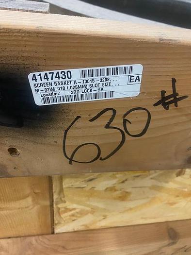 GL&V Beloit M-32 Screen Basket with 010 Slots