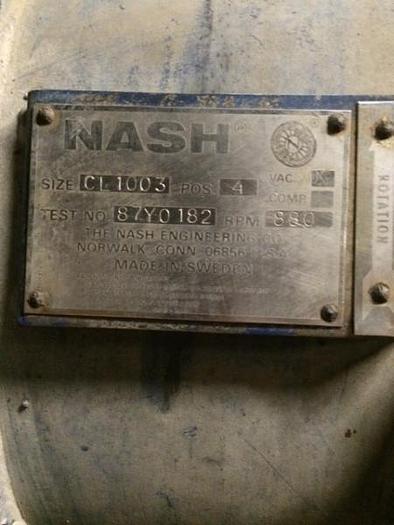 Used Nash CL1003 SS Vacuum Pump – SOLD!