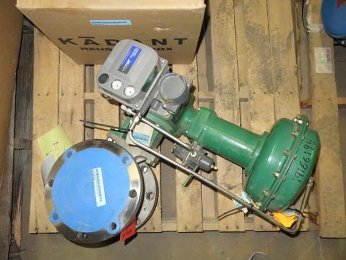 Used Fisher 6″ V150 V-Ball control Valve -Rebuilt – SOLD!