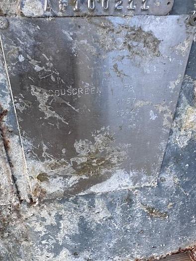 Used Andritz Ahlstrom F-2 SS Pressure Screen