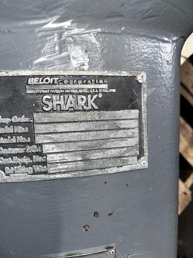 Refurbished Beloit 3693 Shark Pulper Drive Assembly