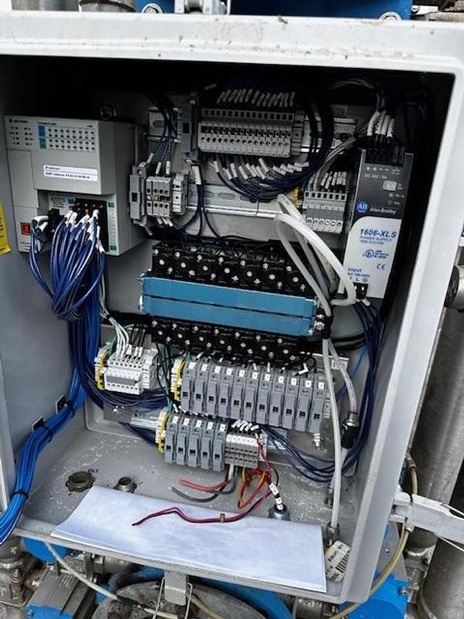 Used AES Eaton 14 Bank Tubular Backwash Hot Water Filter with Controls