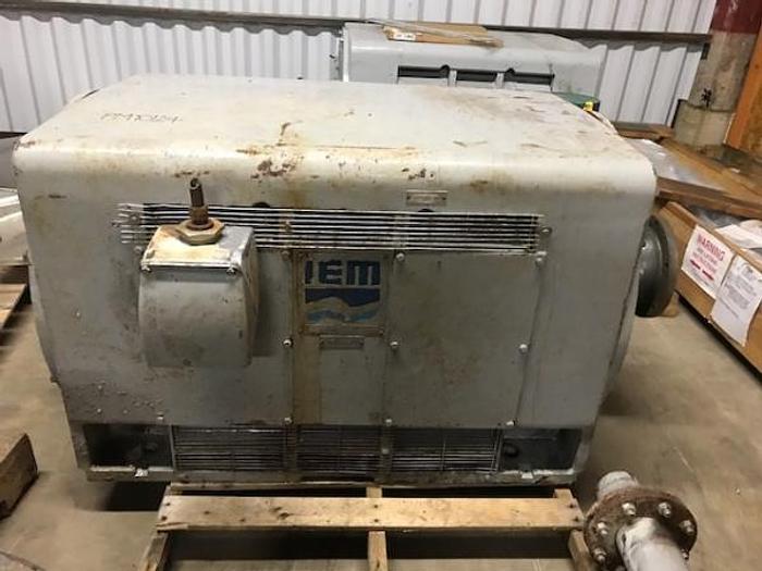 Used 400 HP 712 RPM 460 Volt Refiner Motor (Rebuilt)