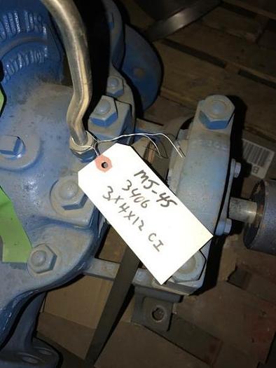 Used Goulds 3406 3x4x12 Pumps (2)