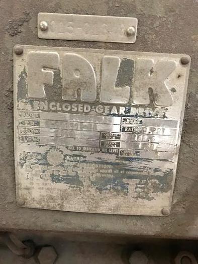 Used Falk Gear Reducer 125 HP 9.281 Ratio