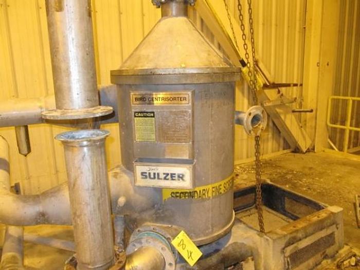 Used Bird 400 Pressure Screen