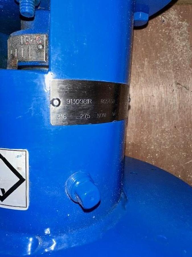 Refurbished Dezurik 8-inch Basis Weight Control Valve