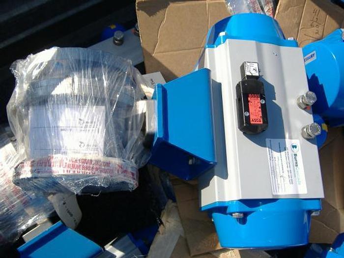 Used Jamesbury 4″ SS Actuated Ball Valves – NEW SURPLUS