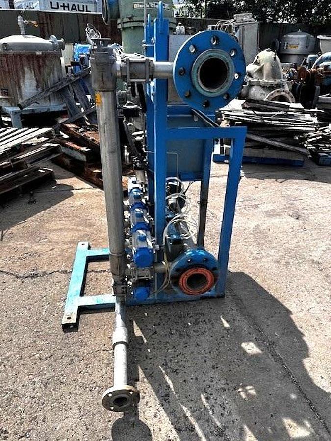 Used AES Eaton 4 Bank tubular Backwash Filter with Controls
