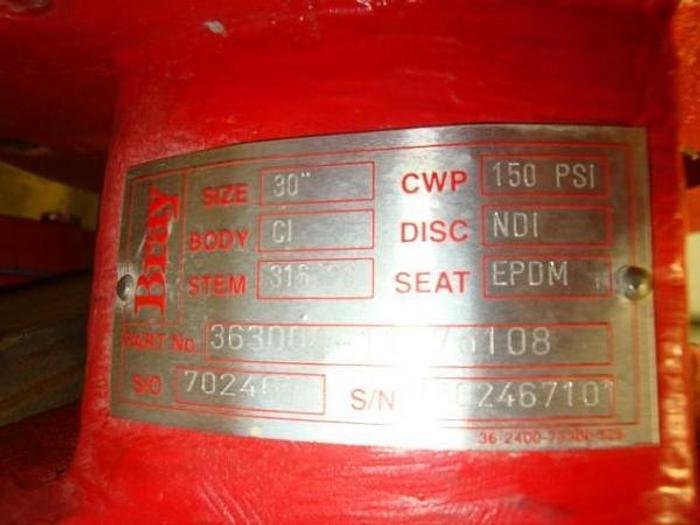 Used Bray 30″ Butterfly Valves – NEW SURPLUS