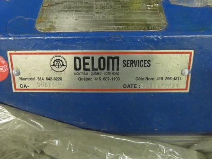 Used Reliance 100 HP DC Motor – Rebuilt
