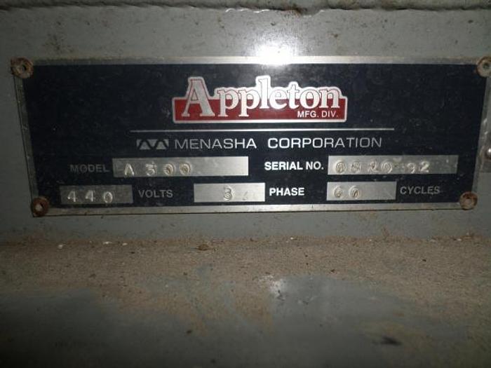 Used Appleton Menasha A300 120″ Core Cutter – SOLD!