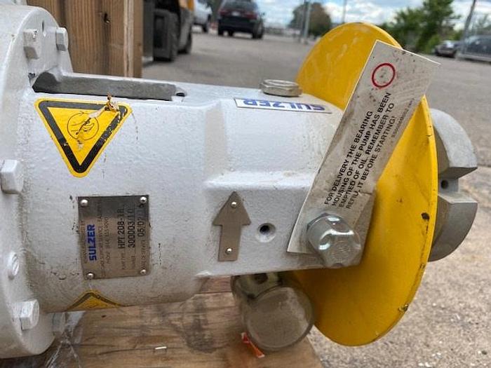 Refurbished Sulzer HPT 208-1B SS Feedwater Pump