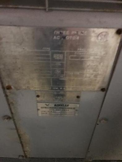 Used 400 HP 712 RPM 460 Volt Refiner Motor (Rebuilt)