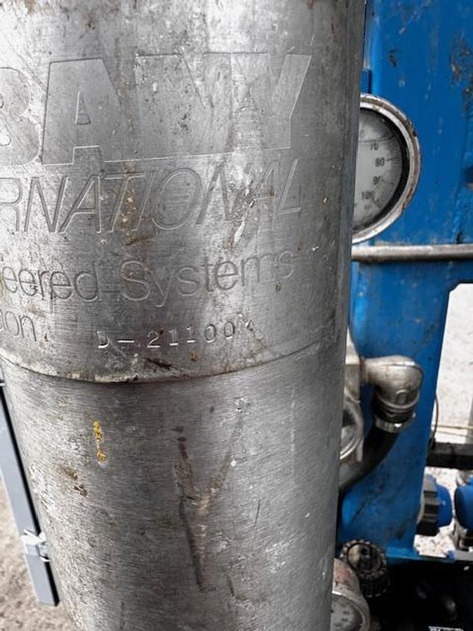 Used AES Eaton 14 Bank Tubular Backwash Hot Water Filter with Controls