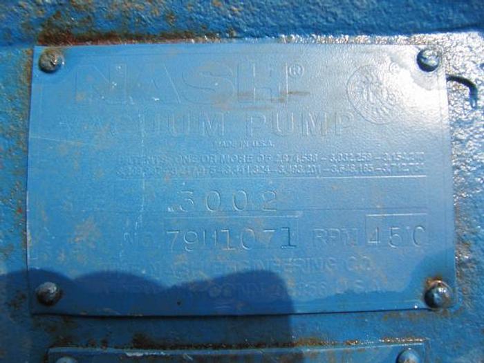 Used Nash CL3002 SS Lined Vacuum Pump – SOLD!