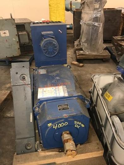 Used 200 HP Bull DC Motor (New)