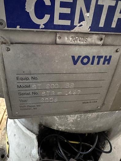 Used Voith Bird ST 200 Centrisorter Screen