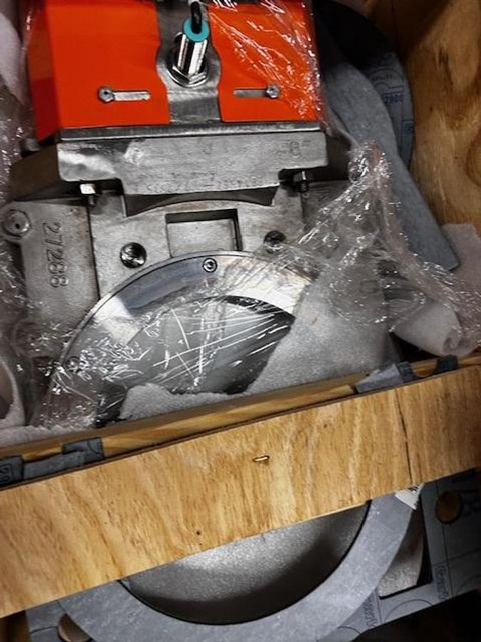 Used Kadant STR 8-inch Severe Duty Knifegate Cleaning & Detrashing Valve