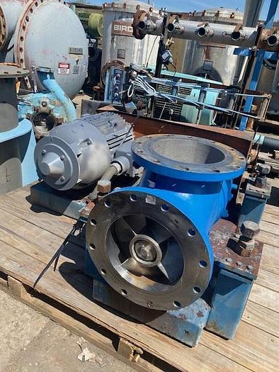 Used Goulds 12x12 Axial Flow Pumps with Base & Motors