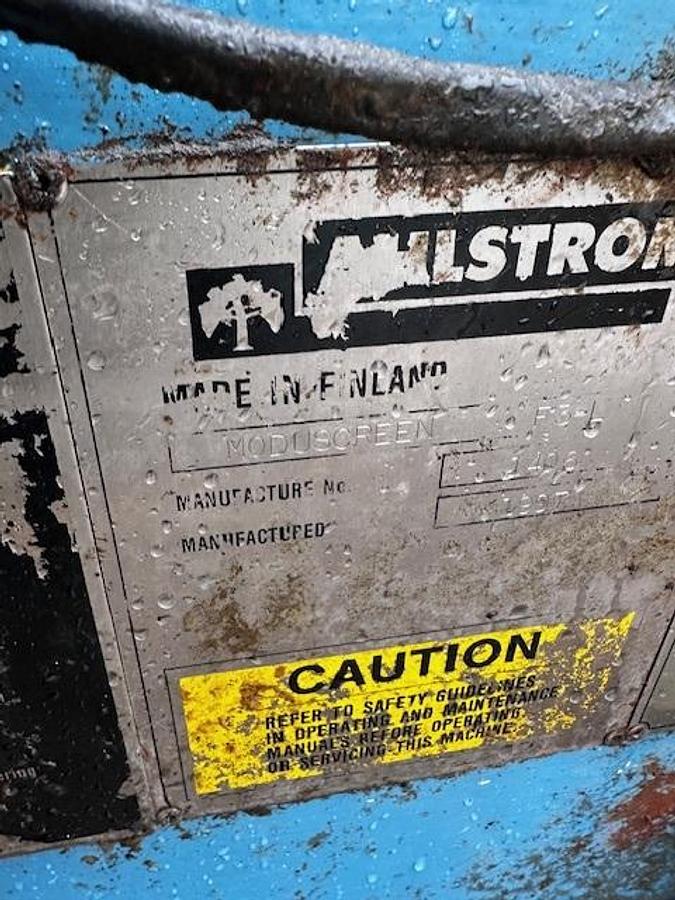 Used Andritz F3 Moduscreen