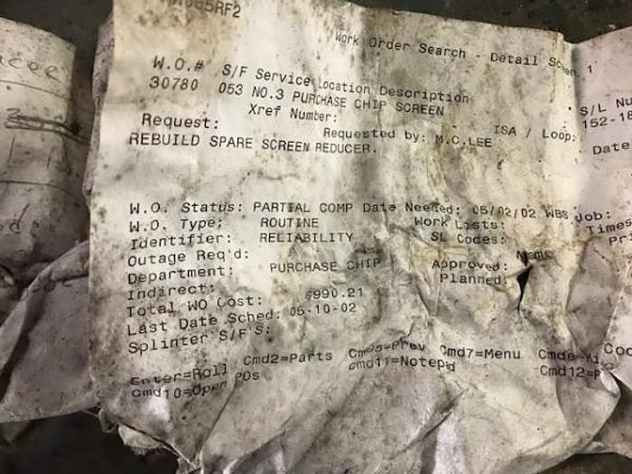 Used Rotex Model 72 Screener Drive  – Rebuilt – SOLD!