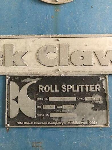 Used Black Clawson Roll Splitter – SOLD!