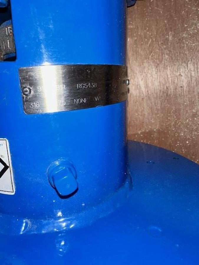 Refurbished Dezurik 8-inch Basis Weight Control Valve