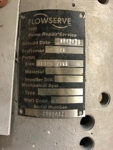 Used Afton ILVS 2x3x8 SS Inline Pump (Rebuilt)