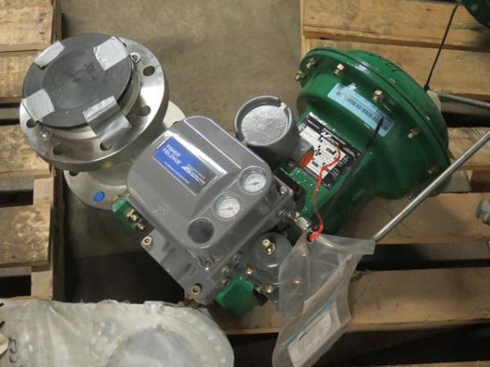 Used Fisher 4″ V150 V-Ball Control Valve (Rebuilt) – SOLD!