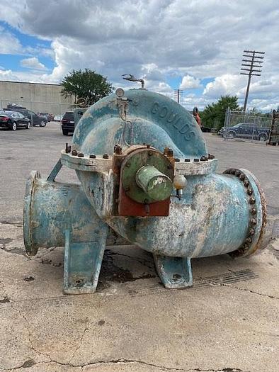 Used Goulds 3420 24x30x32 Stainless Split Case Fan Pump