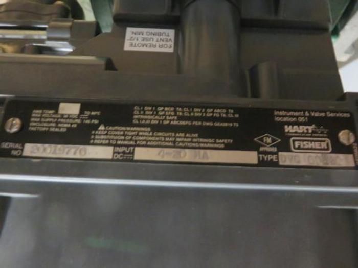 Used Fisher 8″ V150 V-Ball Control Valve (new)