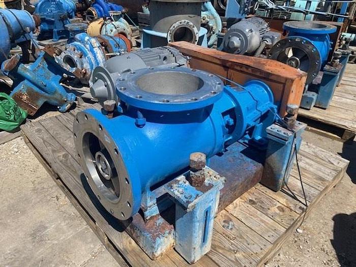 Used Goulds 12x12 Axial Flow Pumps with Base & Motors