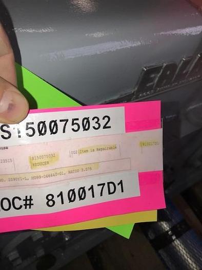 Used Falk Gear Reducer 300 Hp Ratio: 3.476 (Rebuilt_