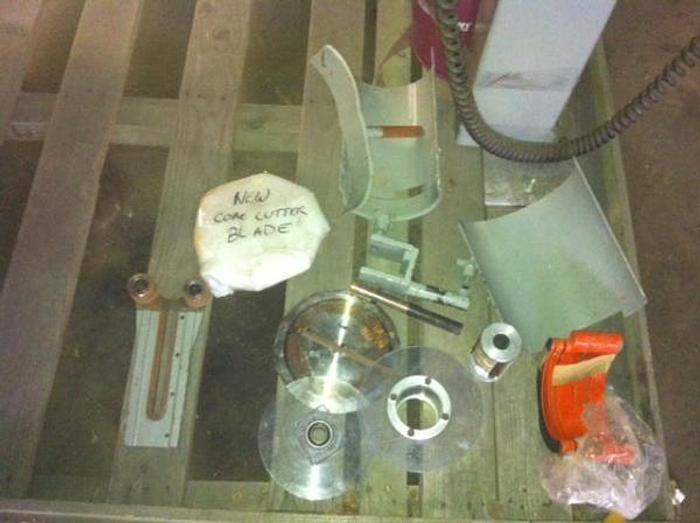 Used Appleton Core Cutter, S210 Semi Automatic -Sold!