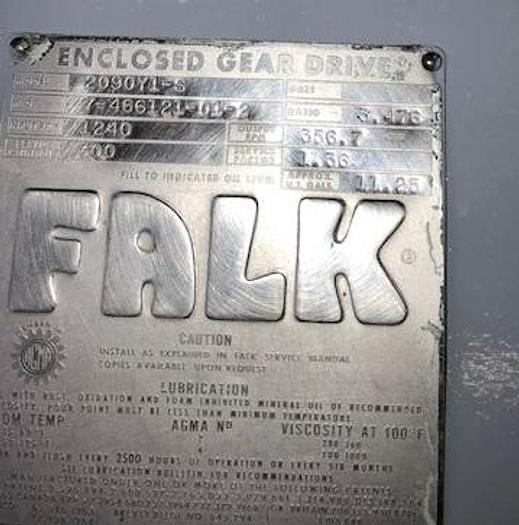 Used Falk Gear Reducer 300 Hp Ratio: 3.476 (Rebuilt_