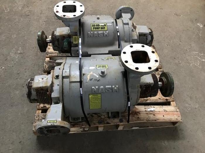 Used Nash TC-5 two Stage Vacuum Pump SS