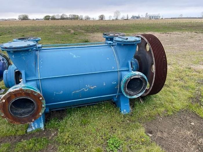 Used Siemens Nash 2BE3420-8ZY3-Z Stainless Steel Vacuum Pump