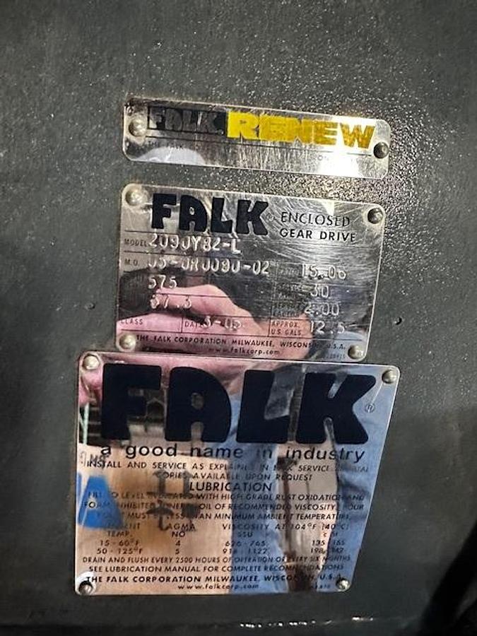 Falk 2090YB2-L Enclosed Gear Drive Ratio 15.06 (NEW) 