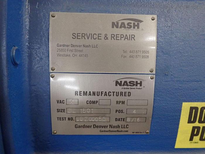 Refurbished Nash CL1501 Vacuum Pump